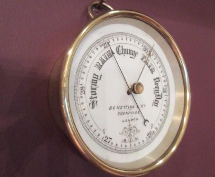 Top Quality Antique London Marine Barometer - Image 1