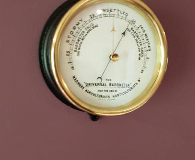 Superb Victorian Universal Horticulturalists Barometer - Image 5