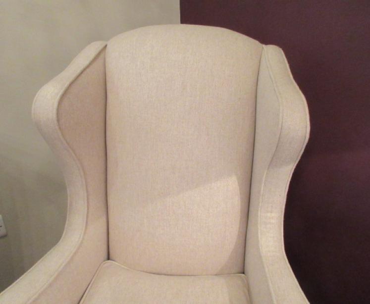 Antique George III Style Wing Back Armchair - Image 2