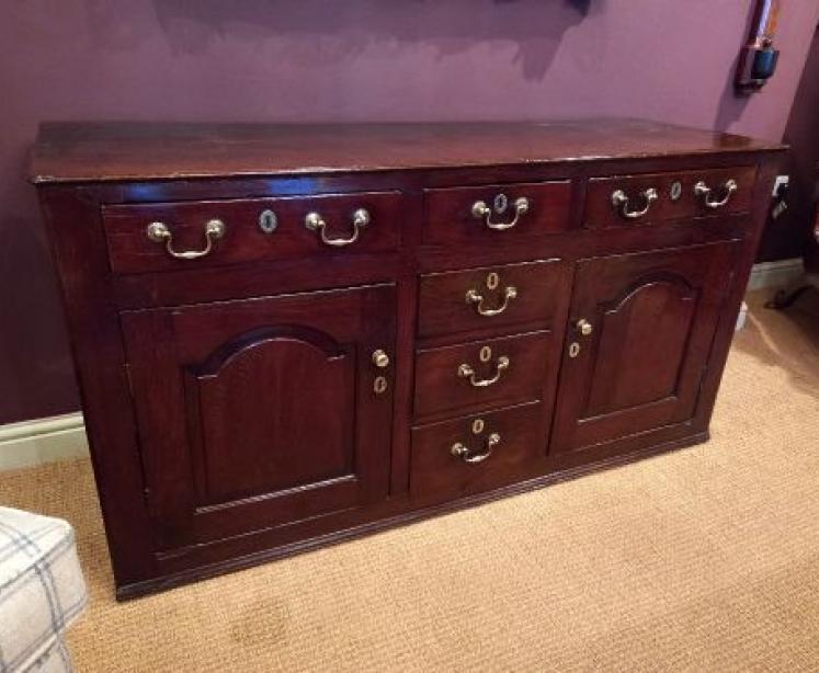 Superb Mid Georgian Period Oak Yorkshire Dales Dresser - Image 1