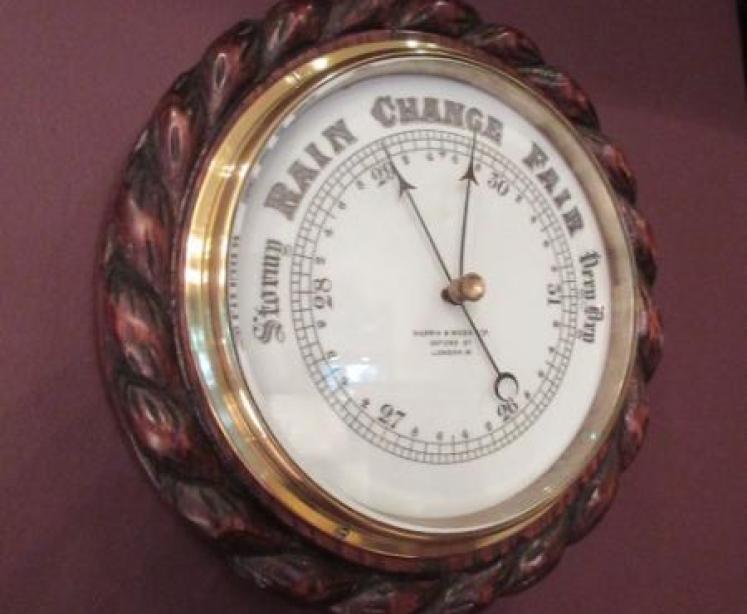 Victorian Antique Mappin & Webb Barometer - Image 1