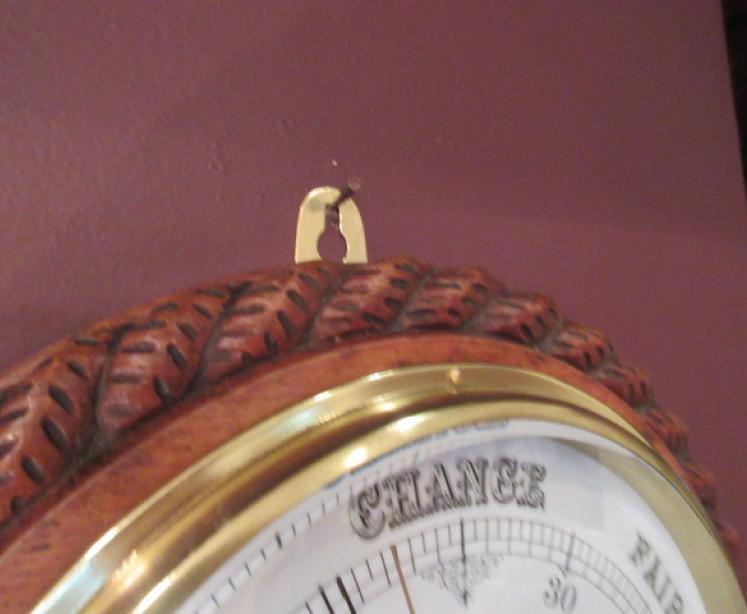 Large Victorian Antique Dumfries Barometer - Image 4