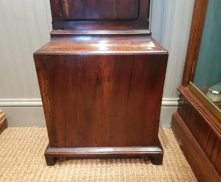  Rare Georgian Laburnum Cased Cottage Longcase Clock - Image 5