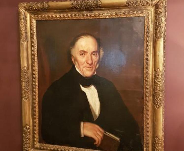 Superb Antique Framed Portrait of a Gentleman - Image 1
