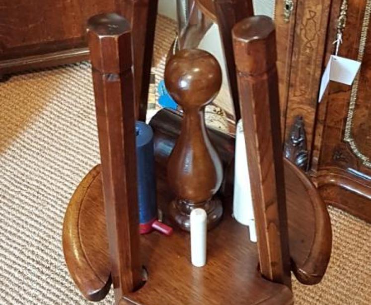 Superb Victorian Mahogany Croquet Stand - Image 4