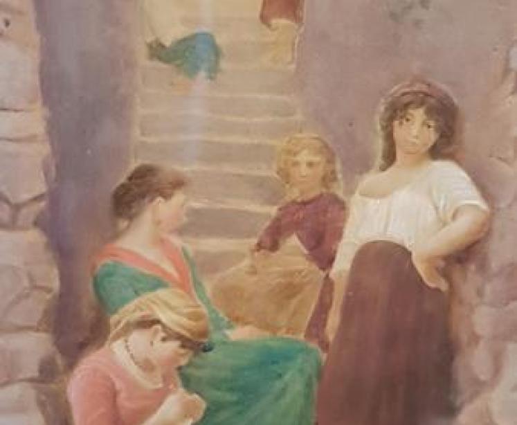 19th Century Florentine Painting - Image 3