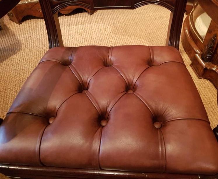 Antique Regency Period Mahogany Arm Chair - Image 2