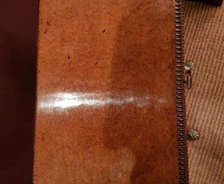 Superb Antique Regency Amboyna Teapoy - Image 5