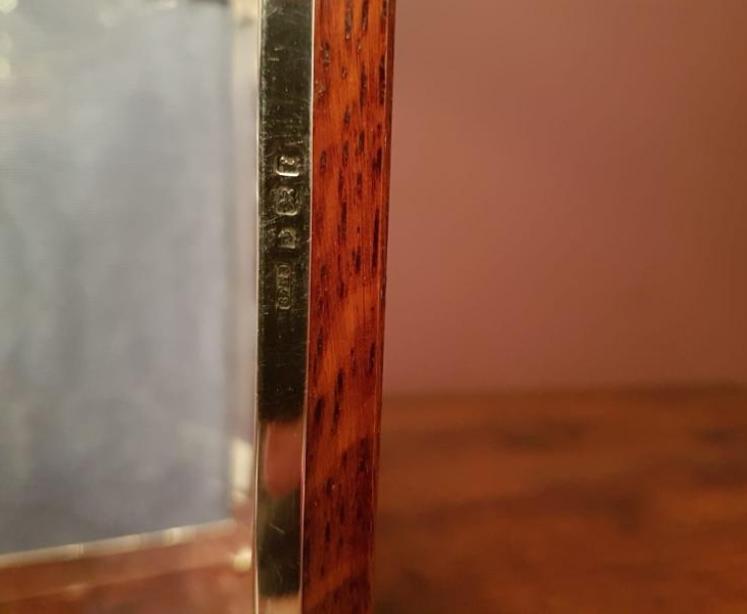 Quality Antique Edwardian Silver Double Photo Frame - Image 4