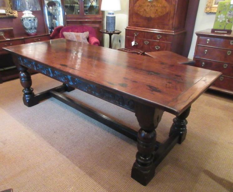 Superb George I Period Oak Refectory Table - Image 1