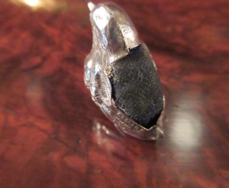 Edwardian Antique Novelty Silver Bird Pin Cushion - Image 4