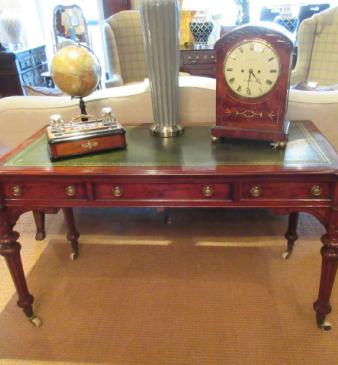 Superb William IV Period Mahogany Writing Table