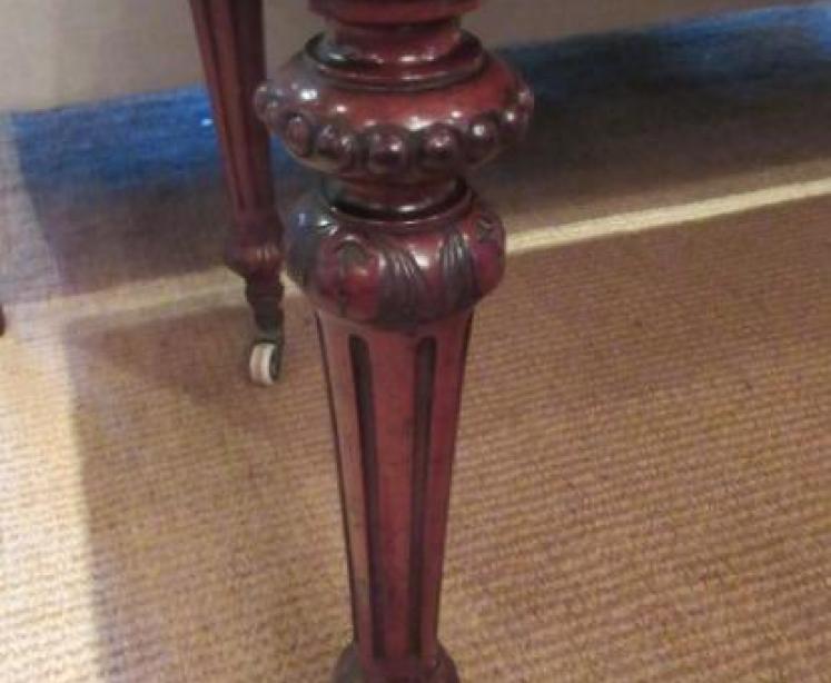 Superb William IV Period Mahogany Writing Table - Image 4