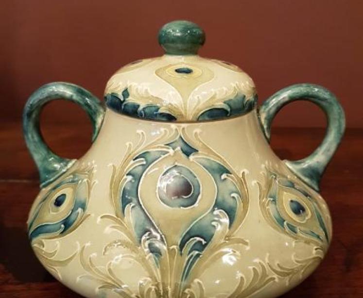 Superb Moorcroft Macintyre Florian Tea Kettle Set - Image 4