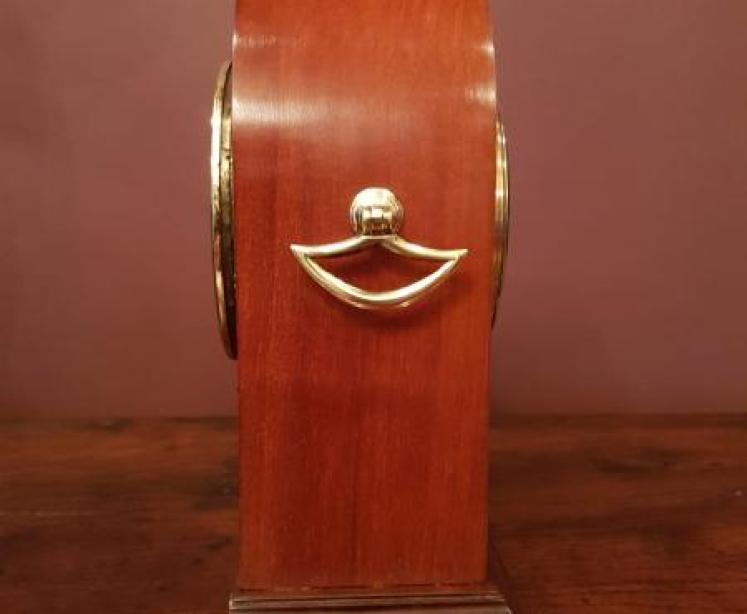 Late Victorian Harrods of London Inlaid Mantel Clock - Image 4