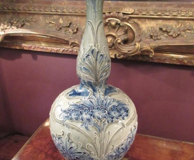 Moorcroft Florian Ware Chrysanthemum Vase - Image 1