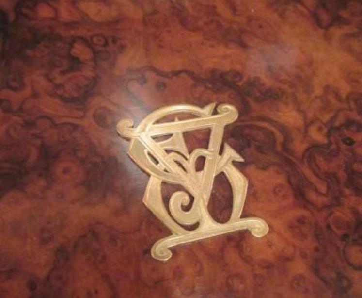 Superb Early Victorian Burr Walnut Jewellery Box - Image 5