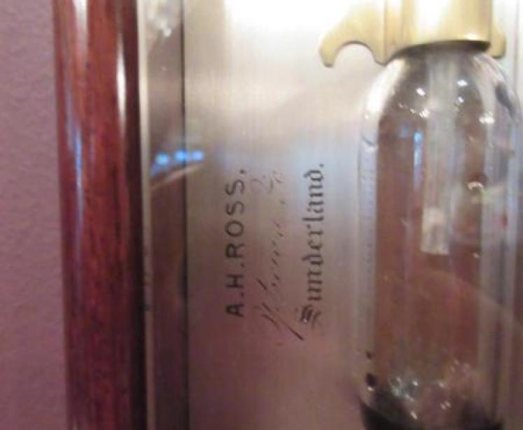 Superb Early Victorian Rosewood Improved Air Sympiesometer - Image 3