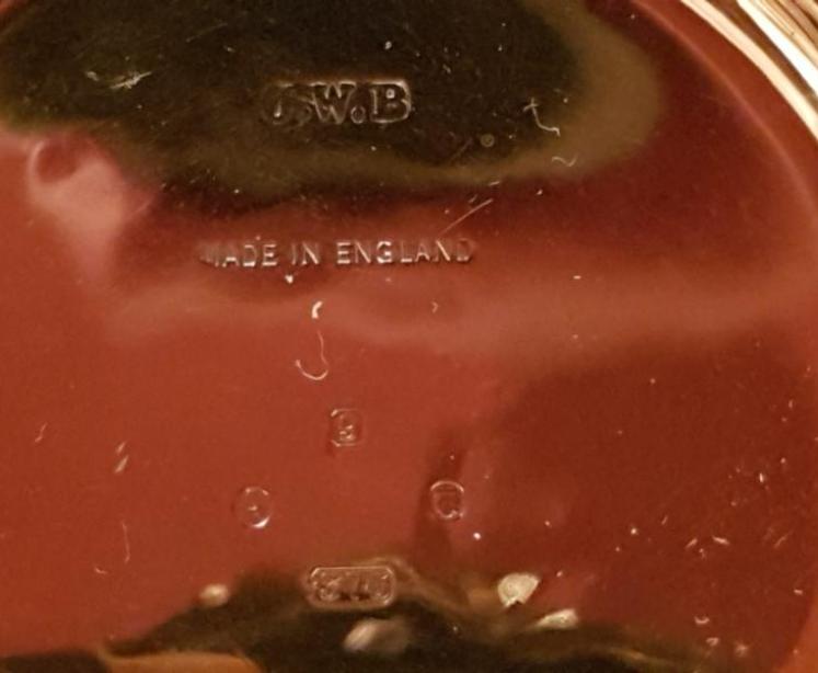 George V Period 9ct Gold Benson Pocket Watch - Image 4