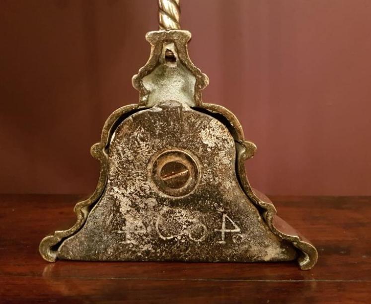 Superb Victorian Cast Brass Door Stop by Tonks - Image 4