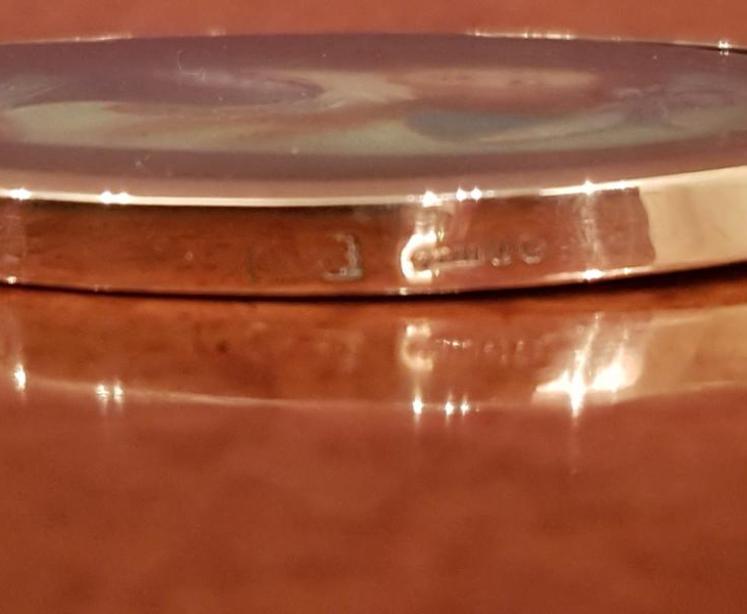 Victorian Miniature Portrait On Bone In 9ct Gold Frame - Image 4