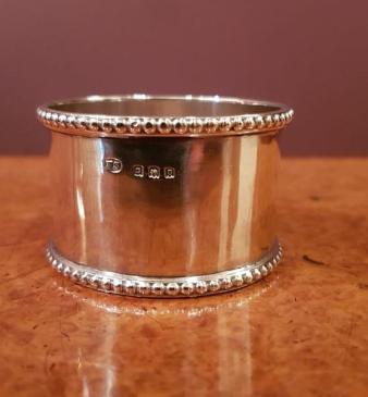Antique Silver Napkin Ring