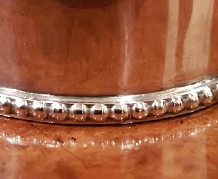 Antique Silver Napkin Ring - Image 2