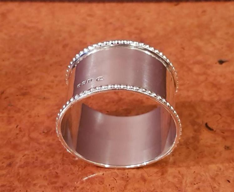 Antique Silver Napkin Ring - Image 3