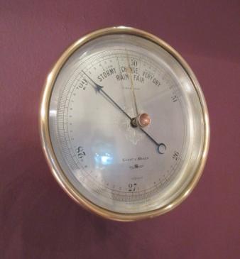 Antique Short & Mason Marine Barometer