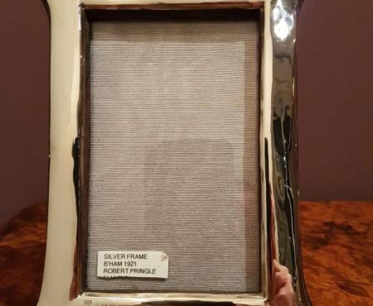 Quality Antique Silver Photo Frame - Image 2