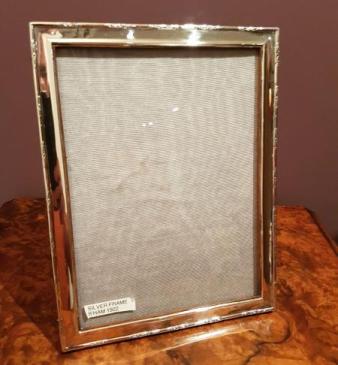 Antique George V Silver Photo Frame