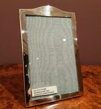 Quality George V Silver Photo Frame