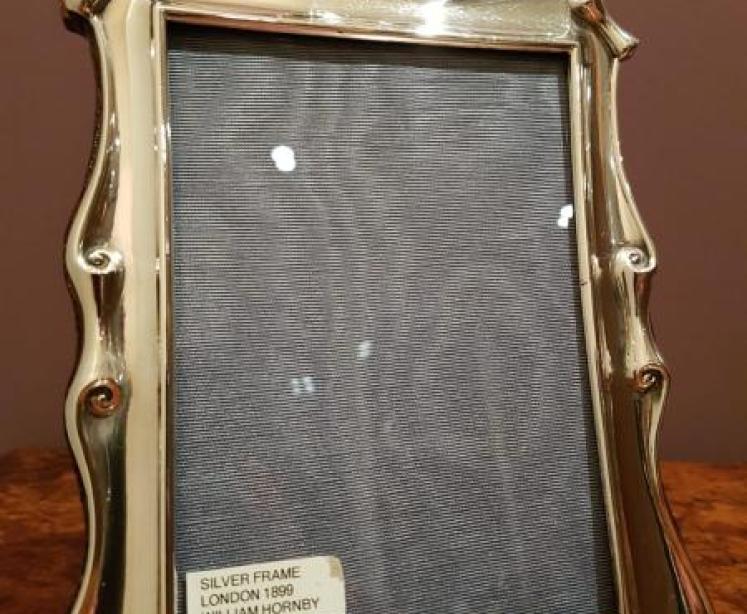Antique Victorian Silver Photo Frame  - Image 1