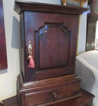 Very Original George I Period North Wales Spice Cupboard