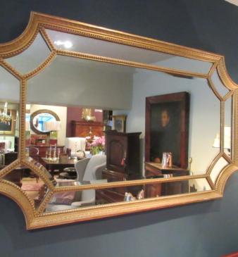 Regency Period Timber & Plaster Gilt Mirror