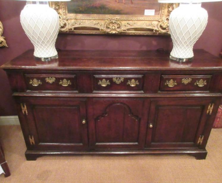 Superb George II Period North Lancashire Oak Dresser - Image 5