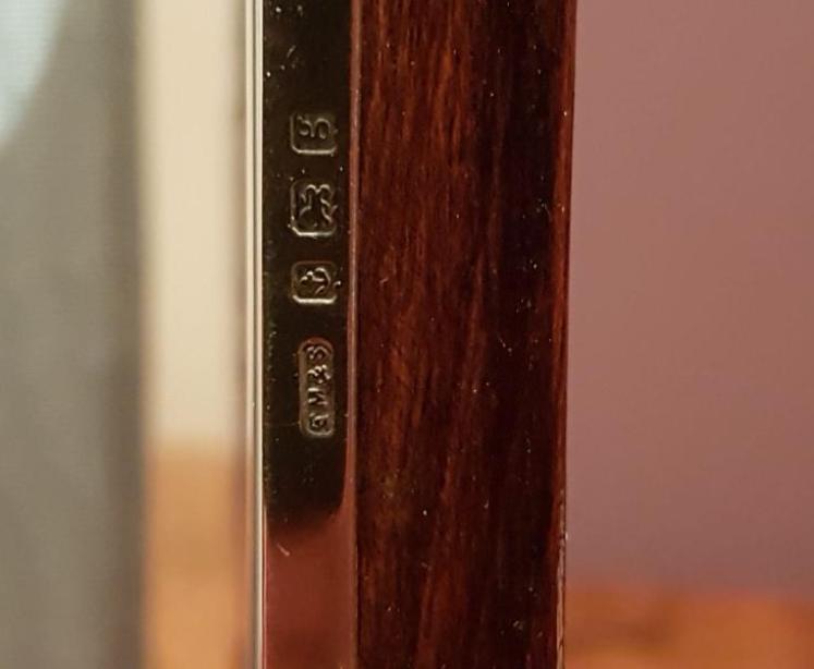 Antique Edwardian Silver Double Photo Frame  - Image 4