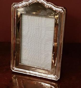 Antique George V Period Silver Photo Frame
