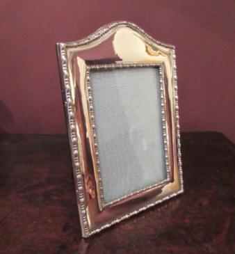 Antique George V Solid Silver Photo Frame