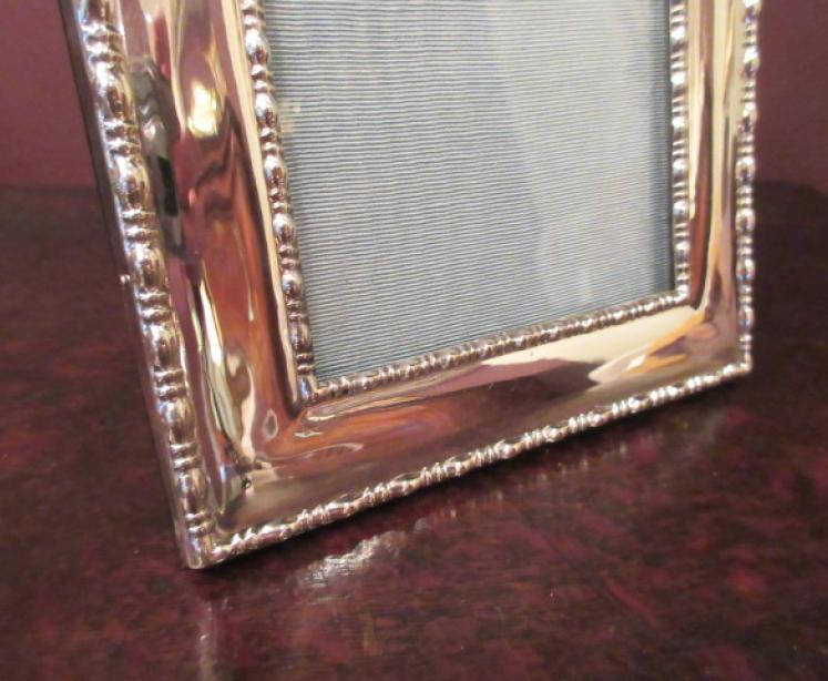 Antique George V Solid Silver Photo Frame - Image 3