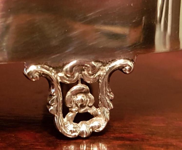 George V Period Antique Silver & Tortoiseshell Jewel Box - Image 5