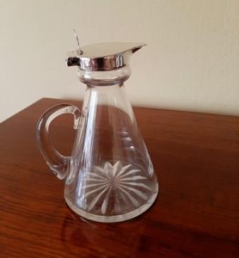 George V Period Antique Silver Whisky Noggin