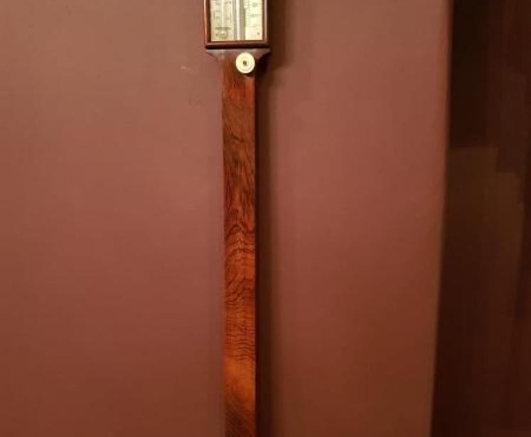 Antique Victorian Rosewood Stick Barometer - Image 1