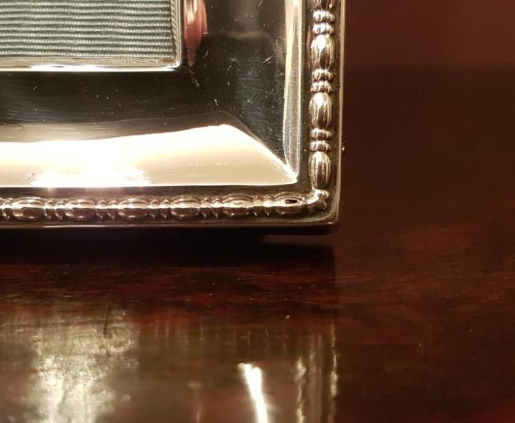 Antique George V Silver Photo Frame - Image 3