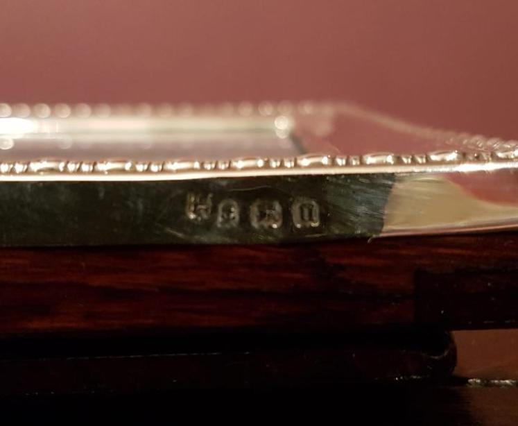 Antique George V Silver Photo Frame - Image 5