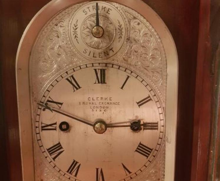 Small 19th Century Double Fusee Bracket Clock - Image 2