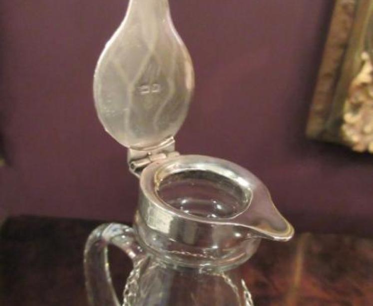 George V Silver Topped Whiskey Noggin - Image 3