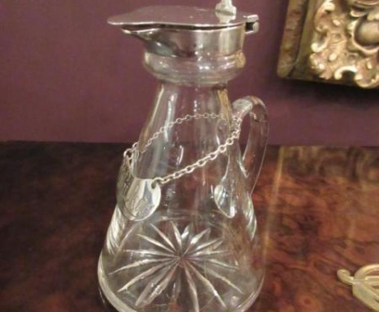 George V Silver Topped Whiskey Noggin - Image 5