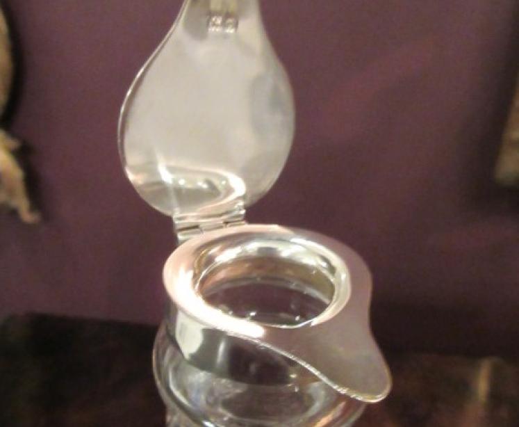 George V Period Silver Whisky Noggin Decanter - Image 2