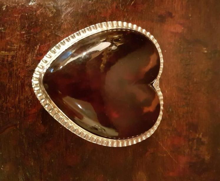 Victorian Silver Domed Tortoise Shell Topped Ring Box - Image 2